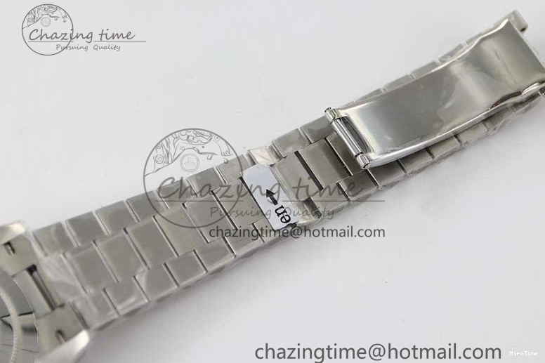 MiroTime 0329 Comfortable Day Date 40mm SS 904L Steel TWF 1:1 Best Edition Ice Blue Arabic Dial on SS Bracelet A 2357